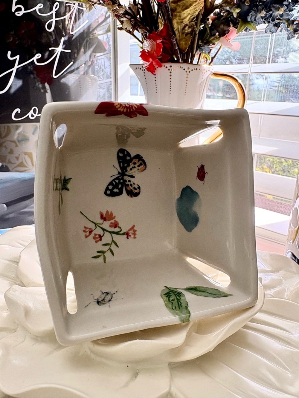 Anthropologie Monarch Berry Basket - Picture 9 of 9